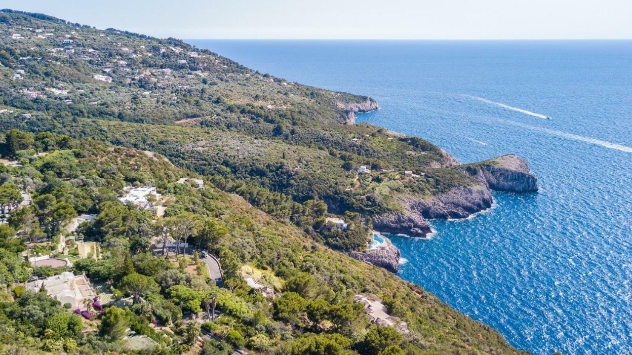 Гостевой дом Il Carrubo Capri Анакапри Экстерьер фото